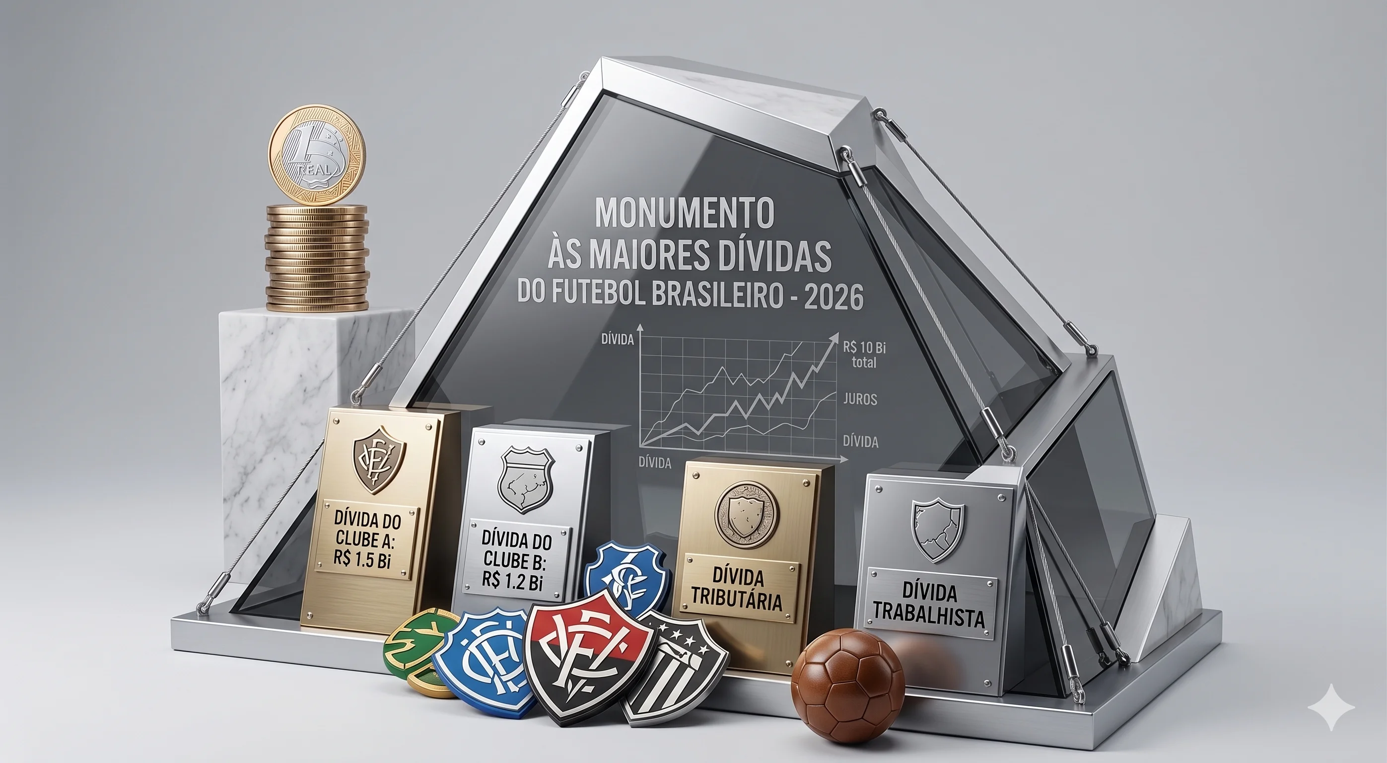 Clubes Brasileiros Endividados: Análise das Dívidas no Futebol
